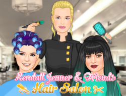 Kendall Jenner & Friends Saç Salonları .