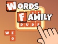 Oyunu Words Family