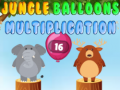 Oyunu Jungle balloons multiplication