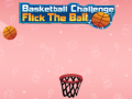 Oyunu Basketball Challenge Flick The Ball