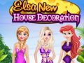 Oyunu Elsa New House Decoration