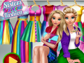 Oyunu Sisters Rainbow Fashion