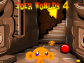 Oyunu Monkey GO Happy Four Worlds 4