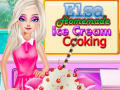 Oyunu Elsa Homemade Ice Cream Cooking