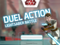 Oyunu Star Wars Duel Action Lightsaber 