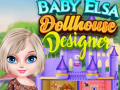 Oyunu Baby Elsa Dollhouse Designer