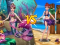 Oyunu Mermaid vs Princess Outfit