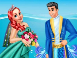 Ariel ve Eric Düğün .