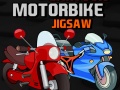 Oyunu Cartoon Motorbike Jigsaw