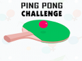 Oyunu Ping Pong Challenge