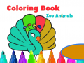 Oyunu Coloring Book: Zoo Animals