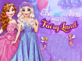 Oyunu Elsa and Anna Sent to Fairyland