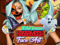 Oyunu Kylie Jenner Halloween Face Art