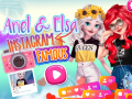 Oyunu Ariel and Elsa Instagram Famous