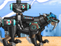 Oyunu Combine!  Dino Robot 5 Smilodon Black Plus