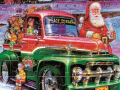 Oyunu Santa Trucks Jigsaw