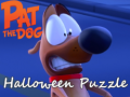 Oyunu Pat the Dog Halloween Puzzle