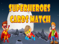 Oyunu Superheroes Cards Match