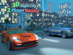 3D Night City 2 Oyuncu Yarışı