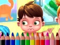 Oyunu Back To School: Baby Coloring Book