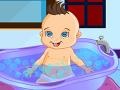 Oyunu Cute Baby Bathing