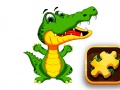 Oyunu Aligator Puzzle