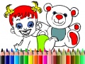 Oyunu Back To School: Baby Doll Coloring