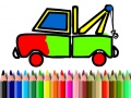 Oyunu Back To School: Truck Coloring