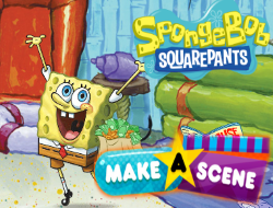 Sünger Bob squarepants bir sahne yapmak .