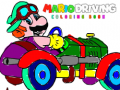 Oyunu Mario Driving Coloring Book