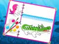Oyunu Sea Creatures Coloring Book