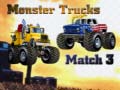 Oyunu Monsters Trucks Match 3