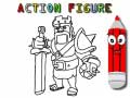 Oyunu Back To School: Action Figure Coloring