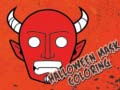 Oyunu Halloween Mask Coloring Book