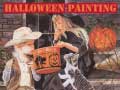 Oyunu Halloween Painting