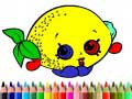 Oyunu Back To School: Fruits Coloring Book