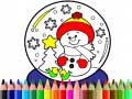 Oyunu Back To School: Christmas Coloring Book