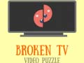 Oyunu Broken TV Video Puzzle