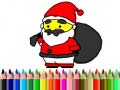 Oyunu Back To School: Santa Claus Coloring
