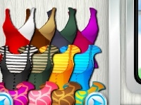 Oyunu Dress up girl on the train