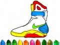 Oyunu Back To School: Shoe Coloring