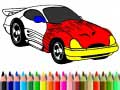Oyunu Back To School: Muscle Car Coloring