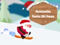 Oyunu Avalanche Santa Ski Xmas