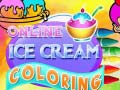 Oyunu Online Ice Cream Coloring