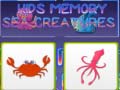 Oyunu Kids Memory Sea Creatures