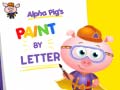 Oyunu Alpha Pig`s Paint By Letter