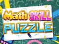Oyunu Math Skill Puzzle