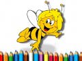 Oyunu Back To School: Bee Coloring Book