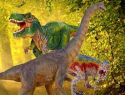 Dinozorlar Dünyası Yapboz 
