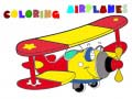 Oyunu Coloring Book Airplane